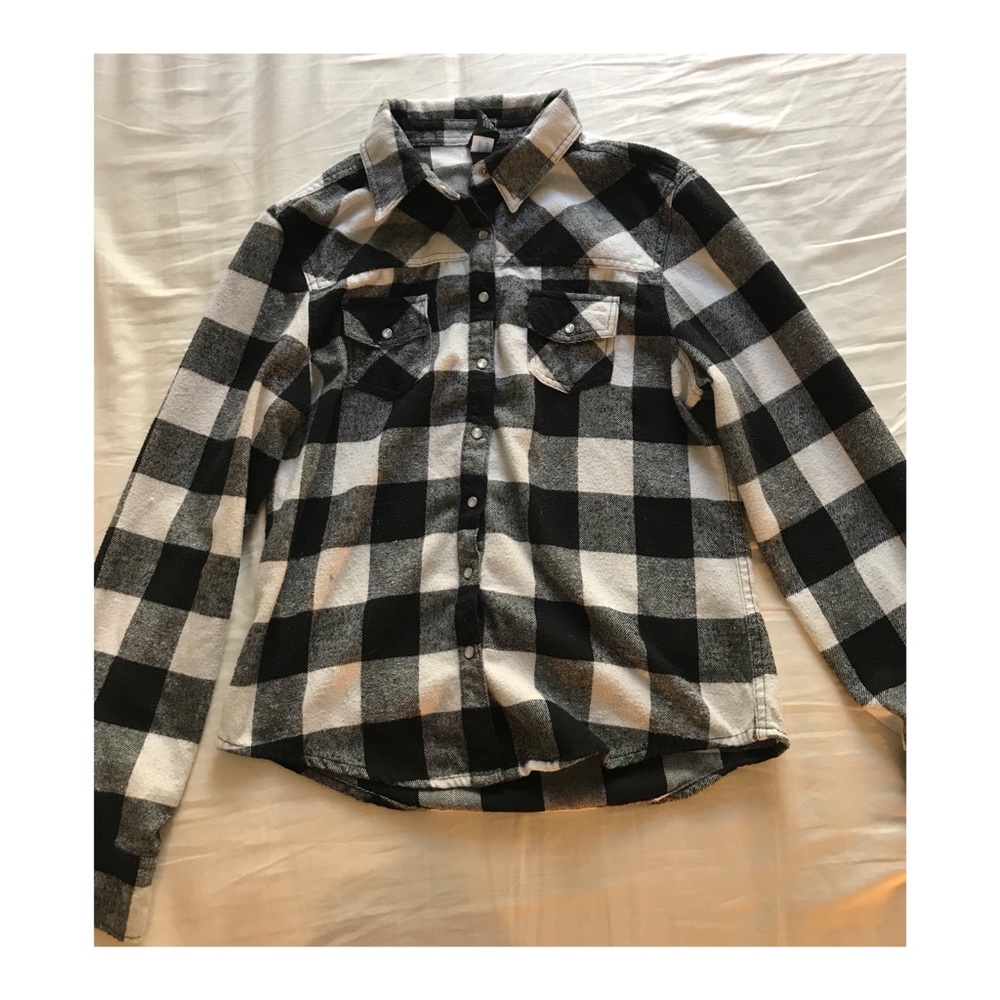 Black and White Flannel